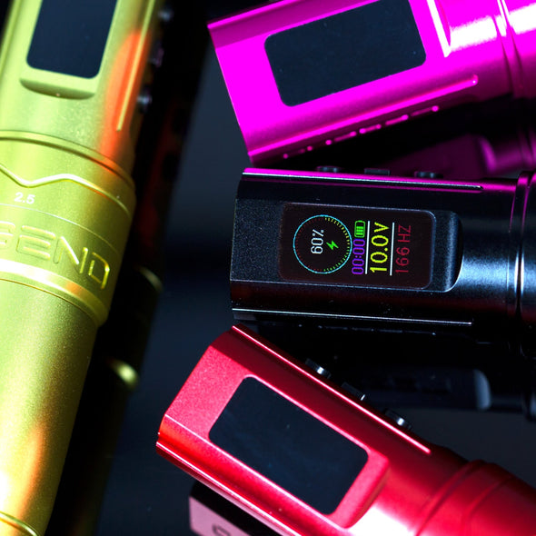 Legend Limitless Wireless Tattoo Pen Machine - Legacy Red (Full Set)