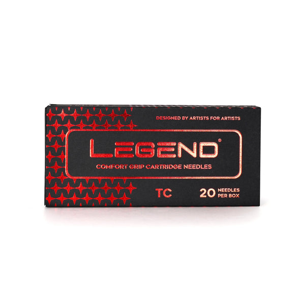 Legend Comfort Grip Cartridges - Round Shaders - #12 (0.35mm) - 20/Box