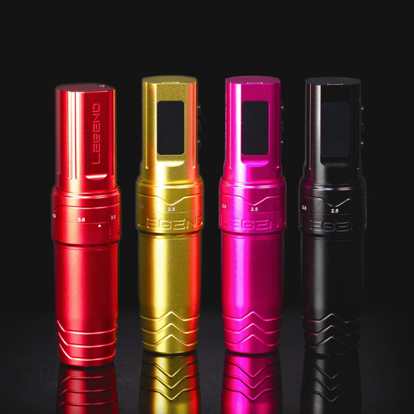 Legend Limitless Wireless Tattoo Pen Machine - Legacy Red (Full Set)