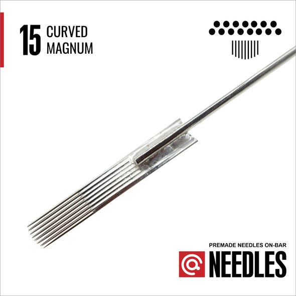 Curved Magnums - Traditional On-Bar Needles-LegendRotary.com