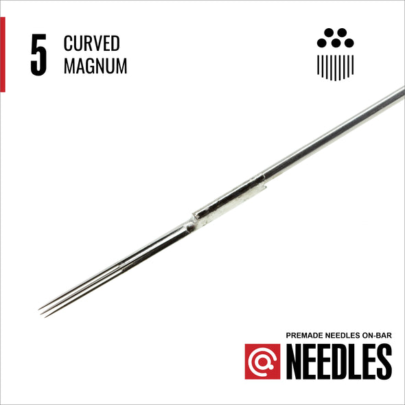 Curved Magnums - Traditional On-Bar Needles-LegendRotary.com