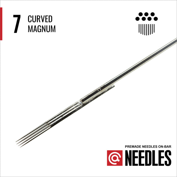 Curved Magnums - Traditional On-Bar Needles-LegendRotary.com