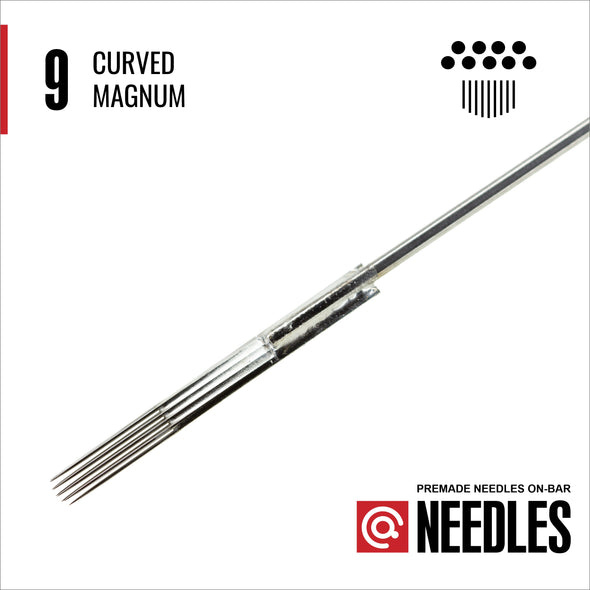 Curved Magnums - Traditional On-Bar Needles-LegendRotary.com