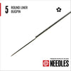 Bugpin Round Liners - Traditional On-Bar Needles-LegendRotary.com